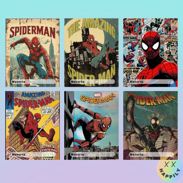 Producto - Caratulas Spiderman