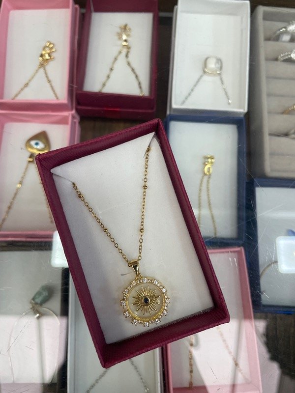 Producto - Collar Luci ojo turco