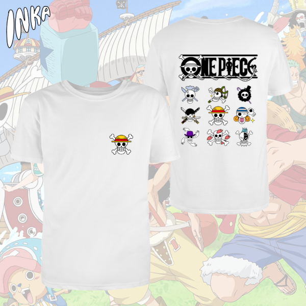 Producto - Remera - "Straw Hat Crew" (One Piece)
