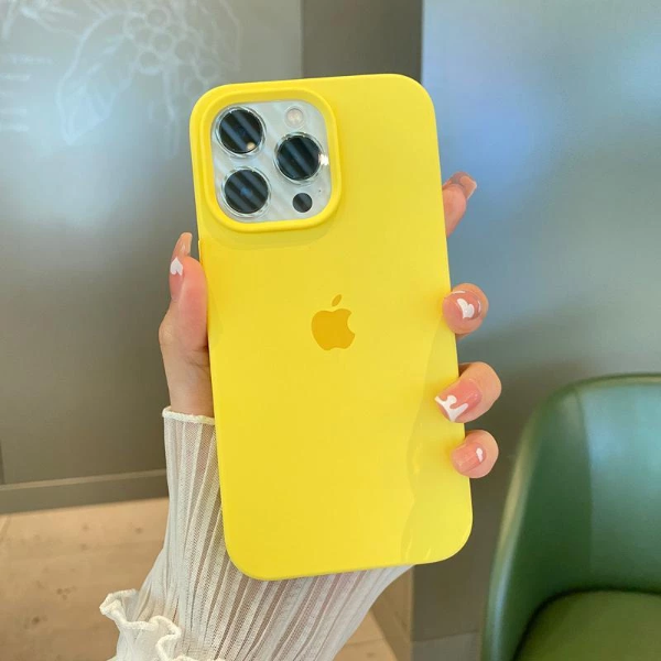 Producto - FUNDA SILICONA IPH COLOR AMARILLO