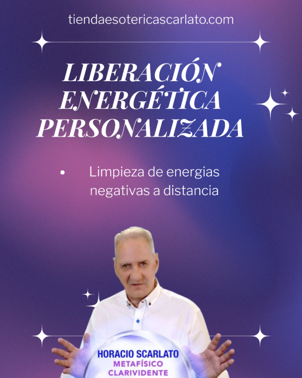Producto - LIBERACIÓN ENERGÉTICA PERSONALIZADA