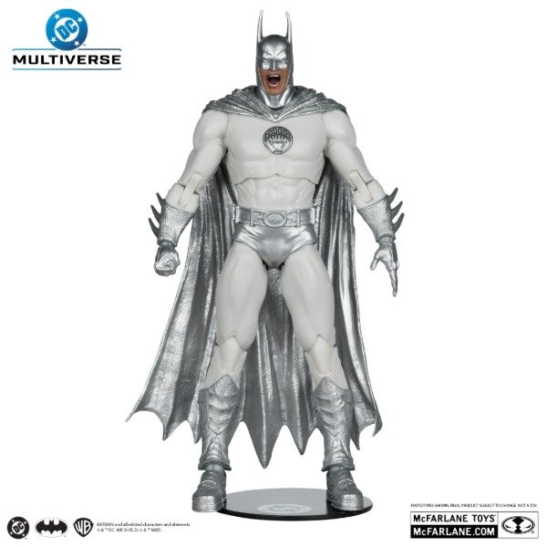 Producto - DC Comics Multiverse Batman Brightest Day White Lantern Batman Red Platinum Ed - 2