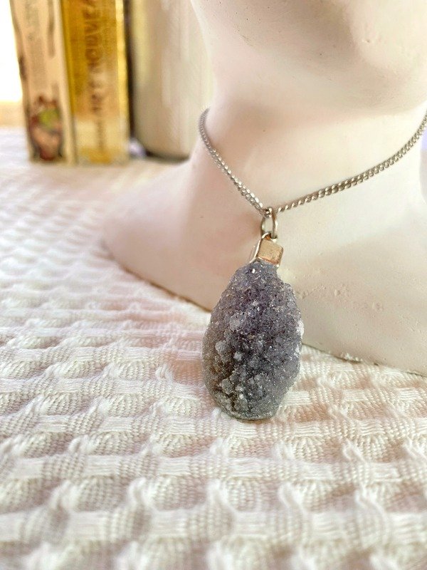 Producto - Collar de Ágata Cristalizada