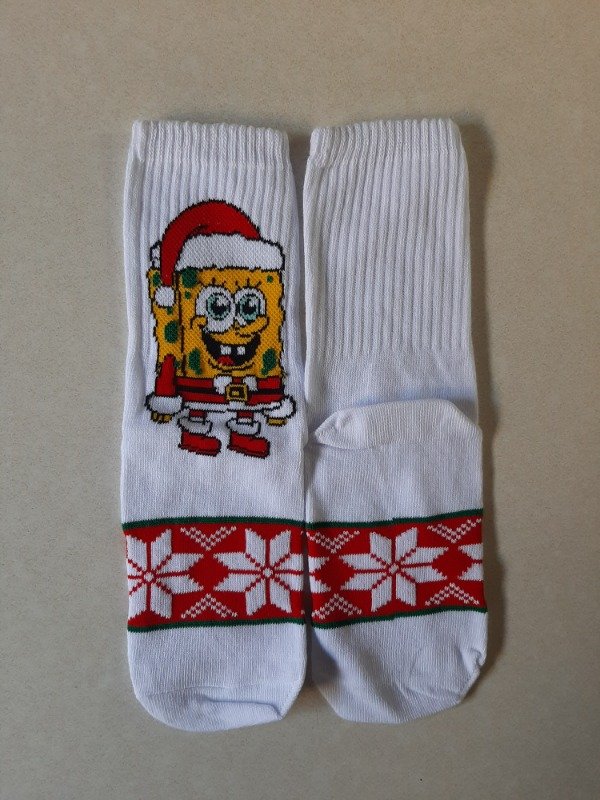 Producto - Media caña adulto - Navidad Bob Esponja
