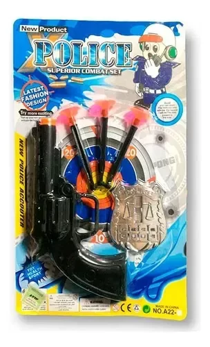 Producto - Pistola de policía con dardos arma