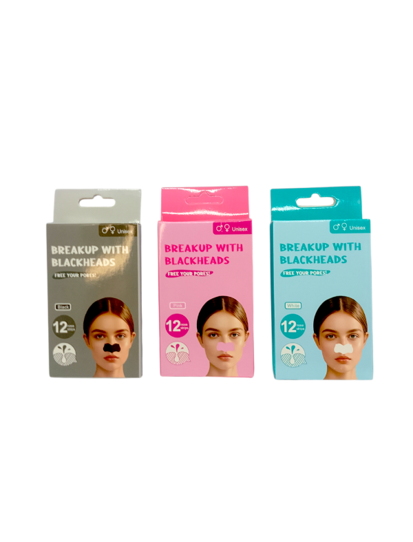 Producto - Parches para puntos negros de nariz caja x 12 uni