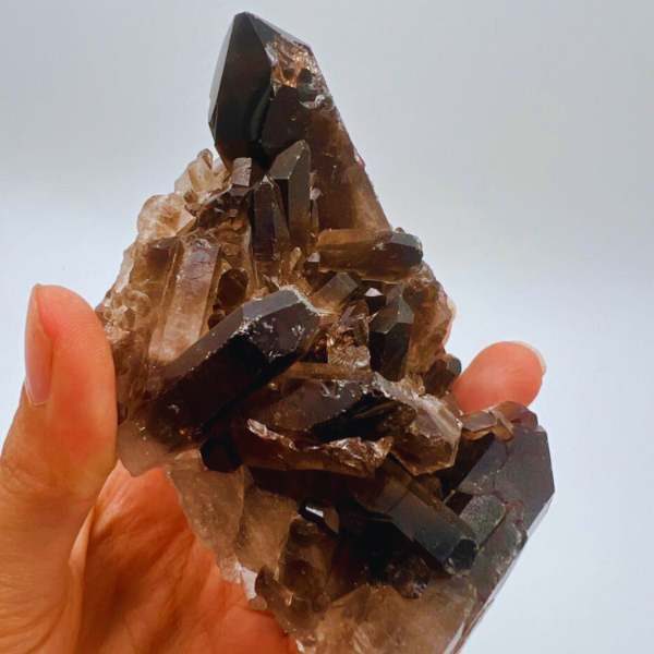 Producto - Drusa de cuarzo ahumado 01