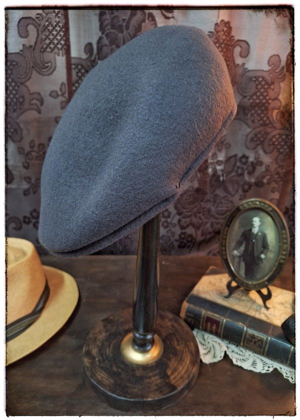 Producto - Boina de Paño gris Borsalino
