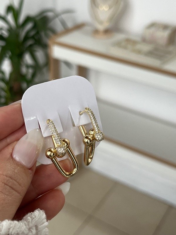 Producto - Aros Anto , acero dorado