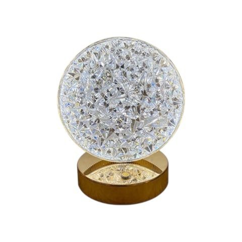 Producto - LAMPARA DE MESA CIRCULO CARGA USB 18CM X1 -