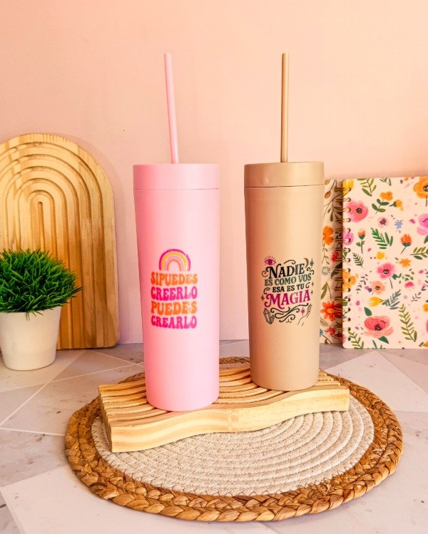 Producto - VASO SKINNY MOTIVACIÓN