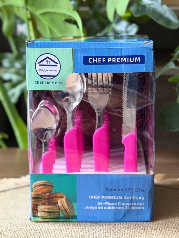 Producto - CUBIERTOS CHEF PREMIUM 24 piezas