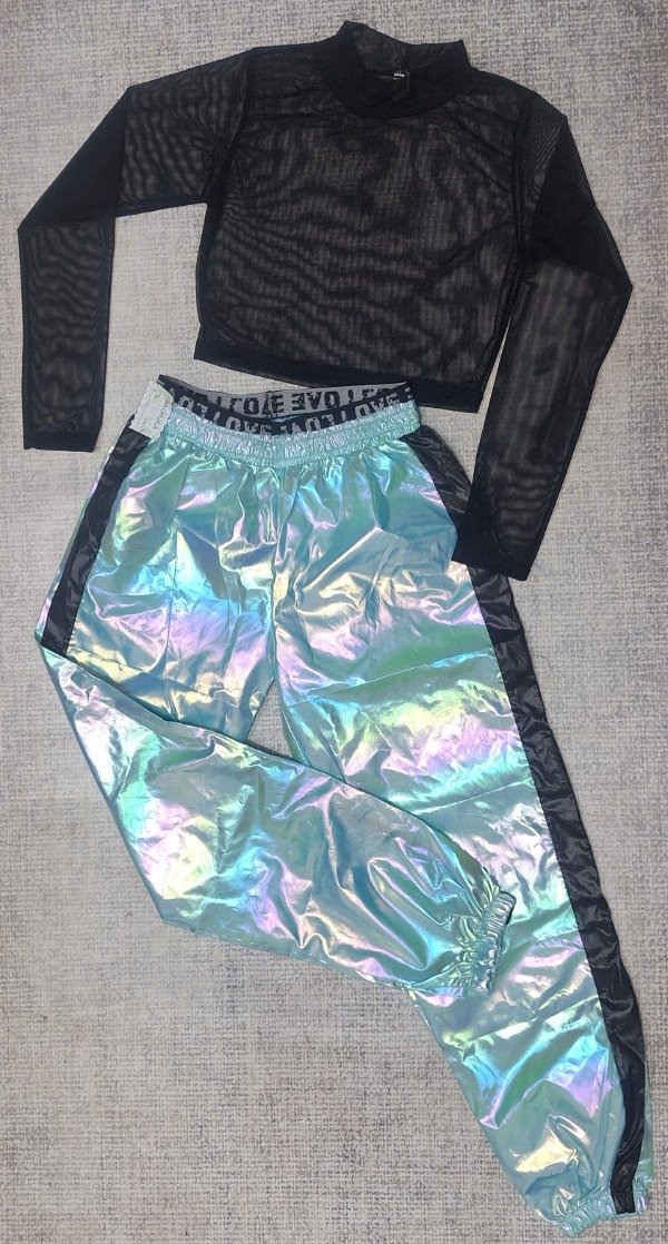 Producto - Pantalon parachute urbano tornasol
