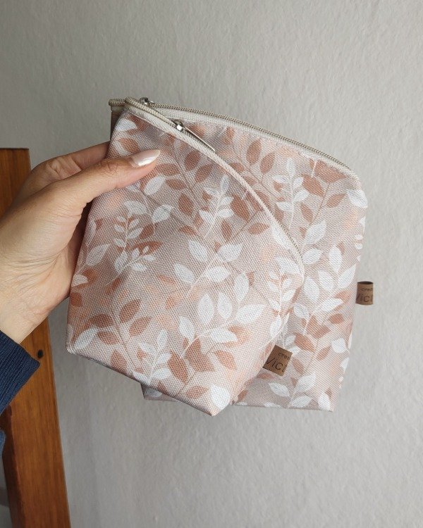 Producto - Yerbera + azucarera - Hoja beige