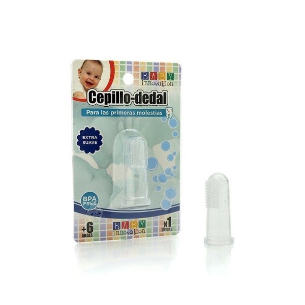 Producto - Cepillo Dedal Con Cavidad Para El Dedo Baby Innovation Cod 114