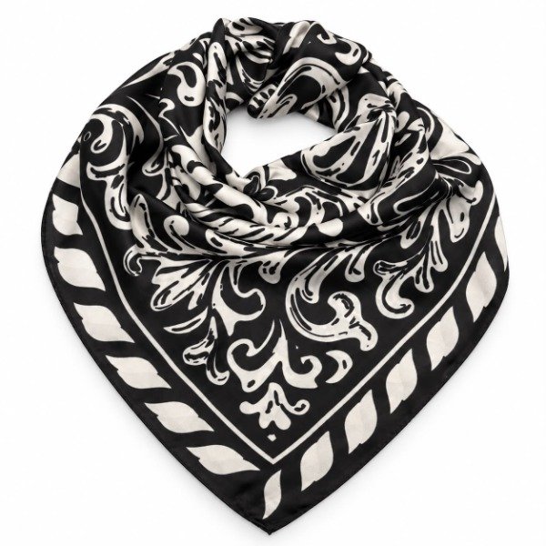 Producto - Pañuelo Black Flowers - 0