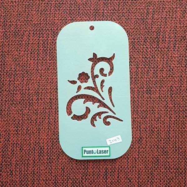 Producto - Stencil - 15 x 8 cm - Cod. 2143