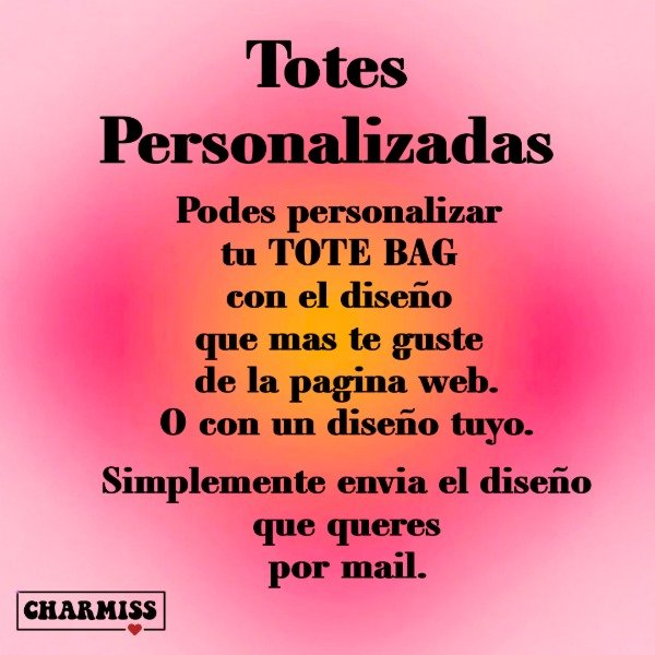 Producto - TOTE BAG PERSONALIZADA - 1