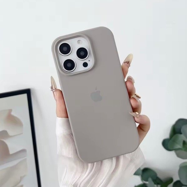 Producto - FUNDA SILICONA IPH COLOR GRIS CLARO