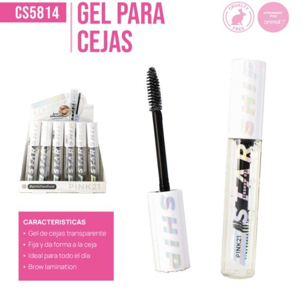 Producto - Pink 21 Gel de Cejas