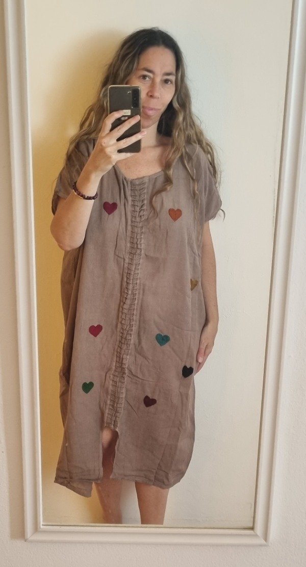 Producto - Vestido Corazones visón