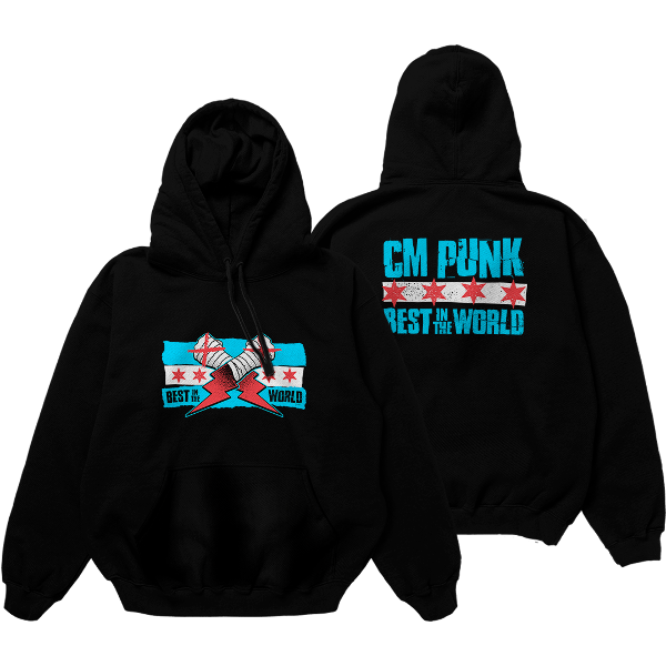 Producto - CM PUNK [Best In The World - AEW - Buzo Canguro]