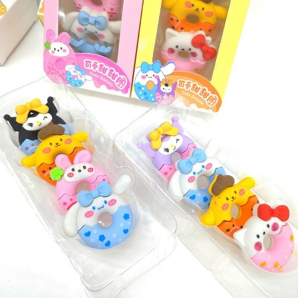 Producto - Gomas de Borrar "Donut" Sanrio x4