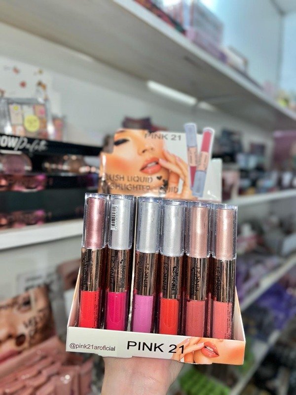 Producto - Blush + highlighter líquido Pink 21 - 1