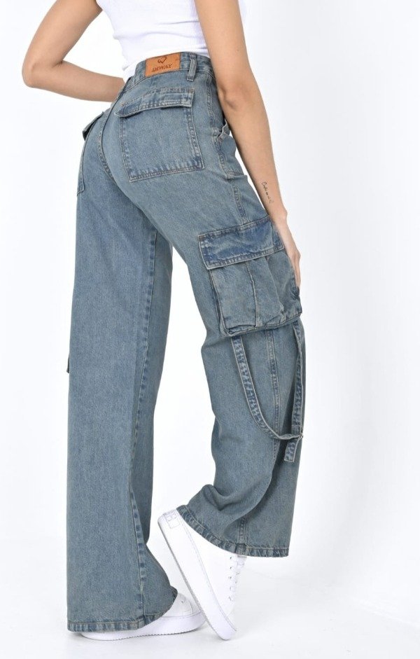 Producto - Jeans baggy cargo - 1