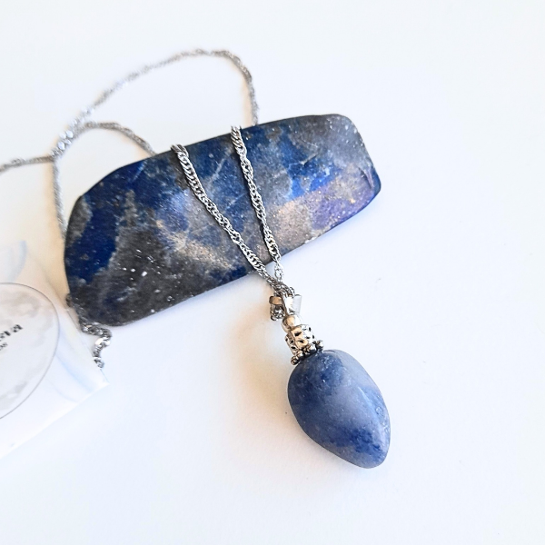 Producto - Collar Cuarzo Azul