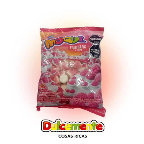 Producto - BOLSA MOGUL GOMITAS FRUTILLAS Y CREMA