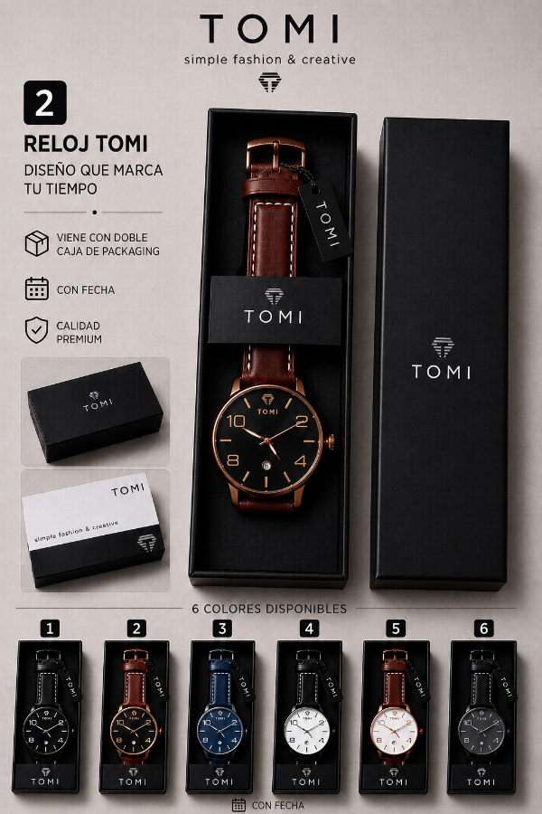 Producto - RELOJ TOMI PREMIUM - 1