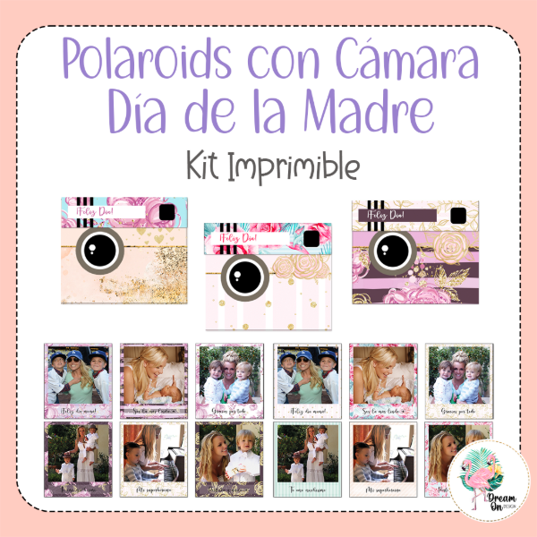 Producto - Kit Polaroids y Cajas Cámaras Día de la Madre