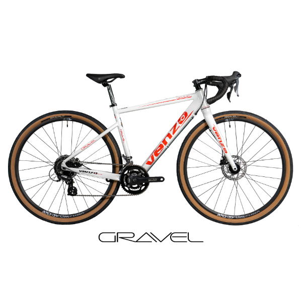 Producto - Bicicleta Venzo Gravel Alumunio Rodado 28 - 2x8 Vel