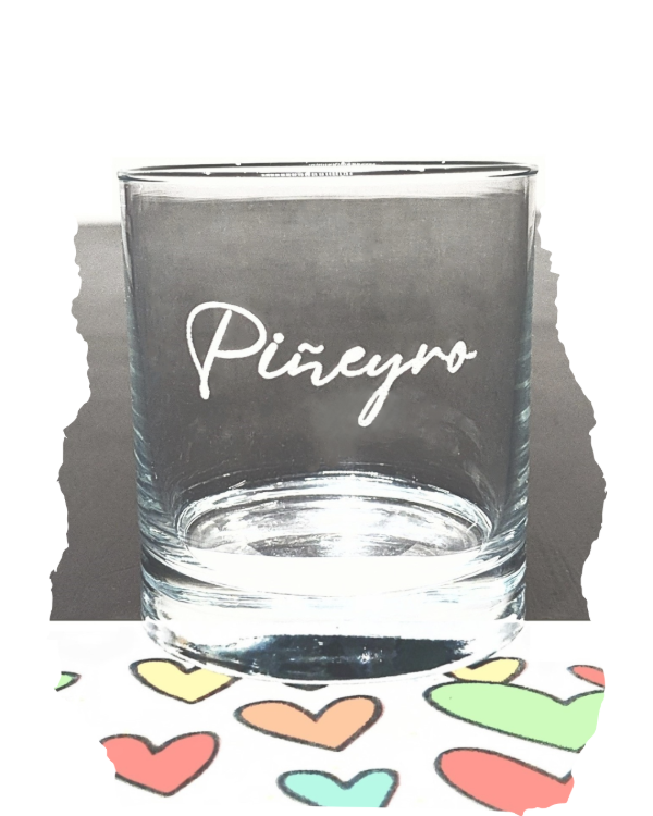 Producto - Vasos de whisky y cocteles con nombre grabado