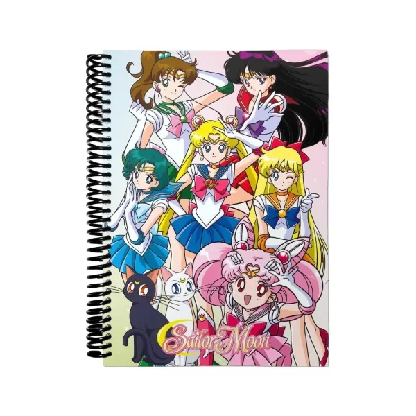 Producto - Cuaderno A5 Sailor Moon personajes