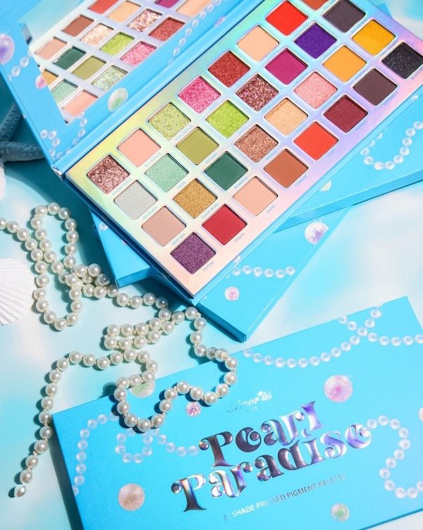 Producto - Paleta Pearl Paradise, 32 pigment - Amor Us