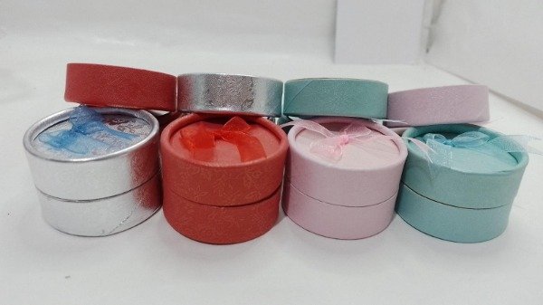 Producto - Cajitas P/ Regalo Redondo Para AnillosX 12 Unidades#0105-3