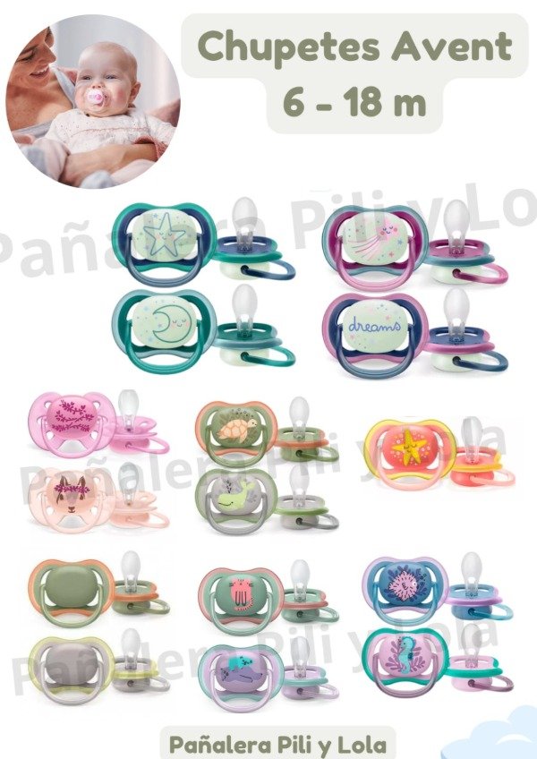 Producto - Chupete Avent 6-18 Meses (Consultar modelo disponible)