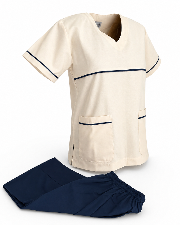 Producto - LINE - Cremita + Azul marino