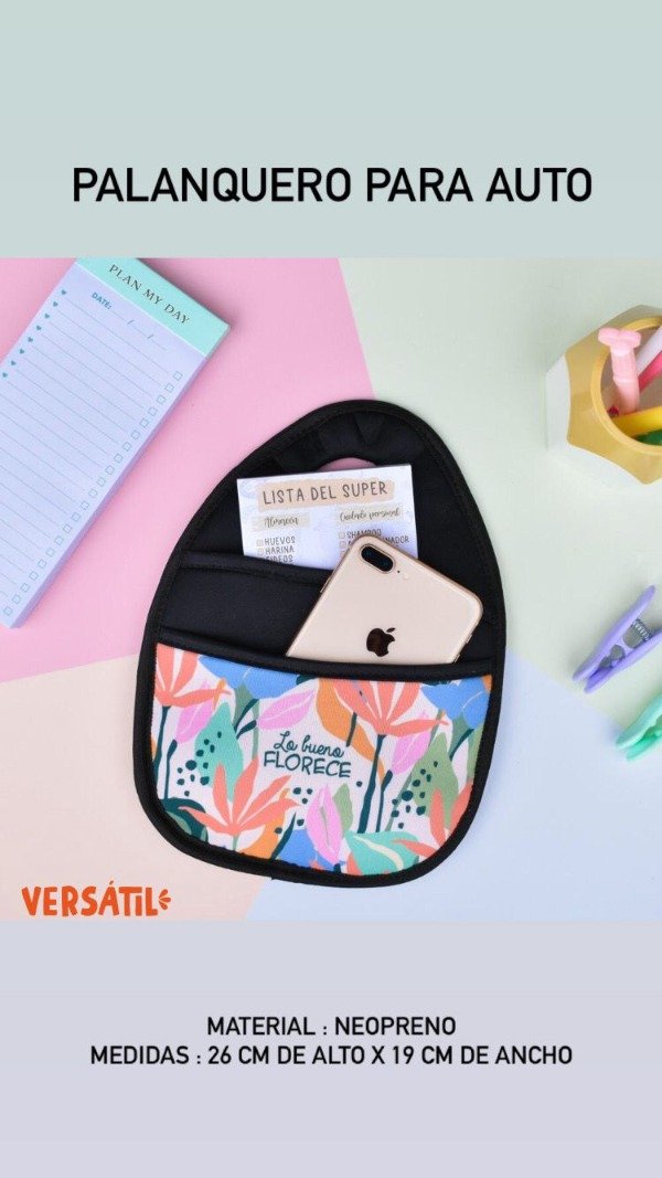 Producto - Palanquero para auto Lo bueno florece!