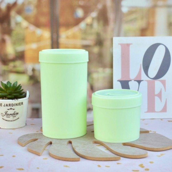 Producto - Juego de latas plásticas Verde