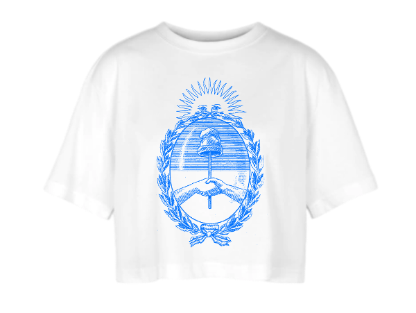 Producto - Crop top Escudo Patrio
