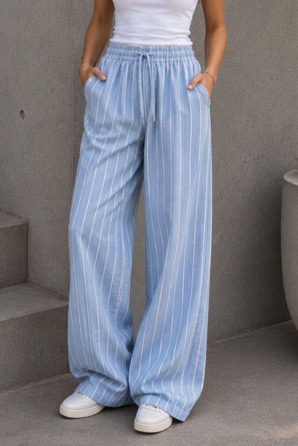 Producto - PALAZZO  RAY CELESTE
