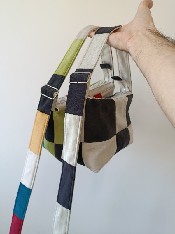 Producto - cartera patchwork colores - 4