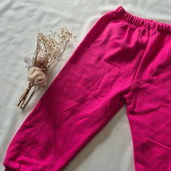 Producto - Pantalon de buzo con frisa fucsia