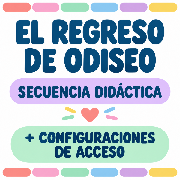 Producto - EL REGRESO DE ODISEO - Secuencia Didáctica Integral y Configuraciones de Acceso