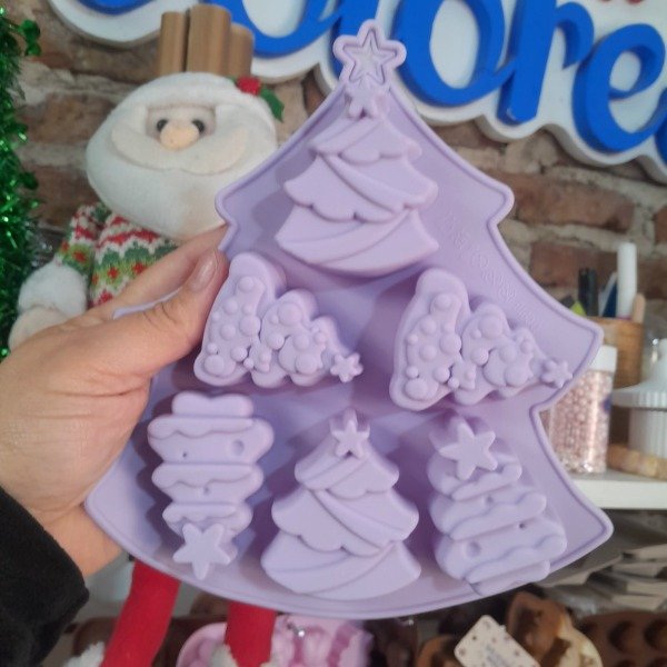 Producto - Molde mix árbol navidad x 8 - 0