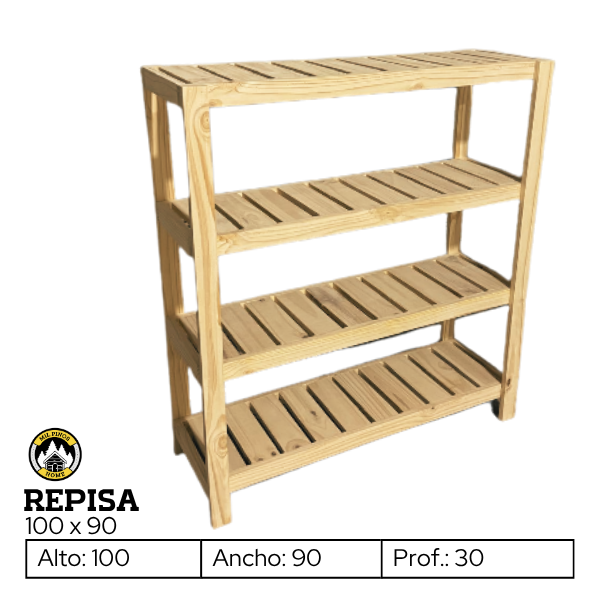 Producto - REPISA 100 X 90 X 30