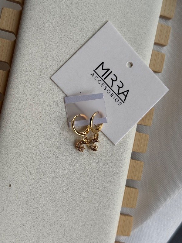 Producto - Argollitas mini Luna